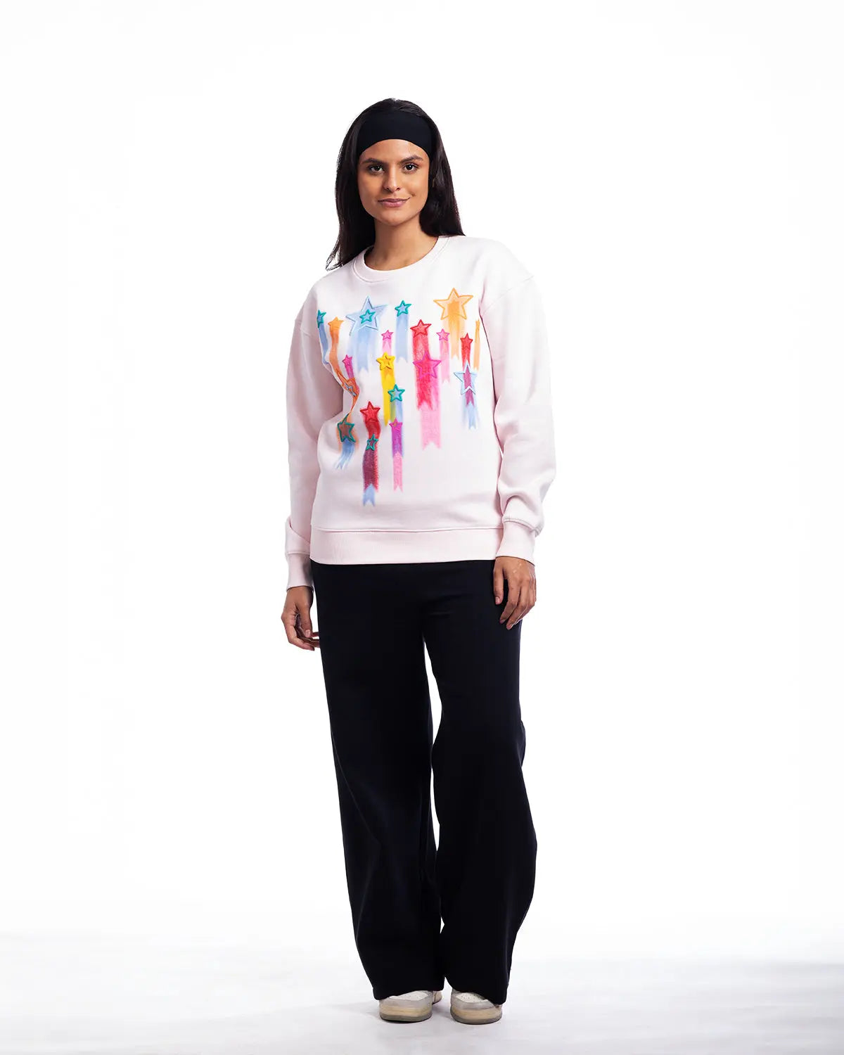 Starbust - Women's Crew Neck Sweatshirt - IZGGI
