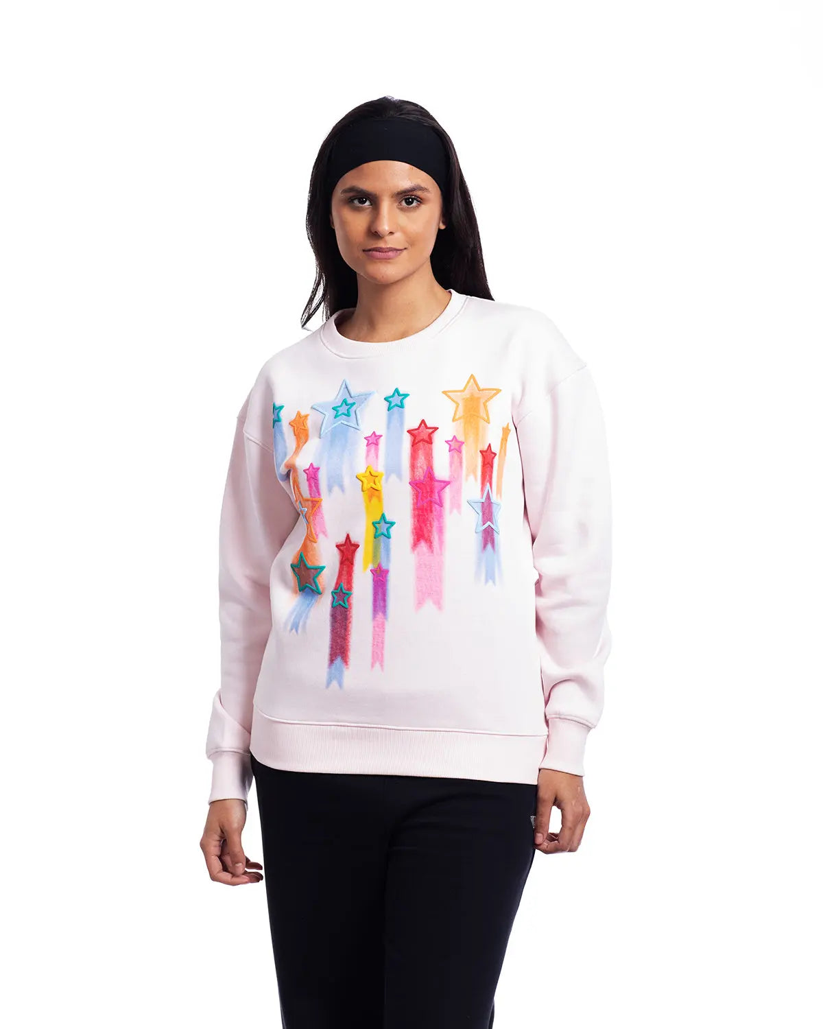Starbust - Women's Crew Neck Sweatshirt - IZGGI