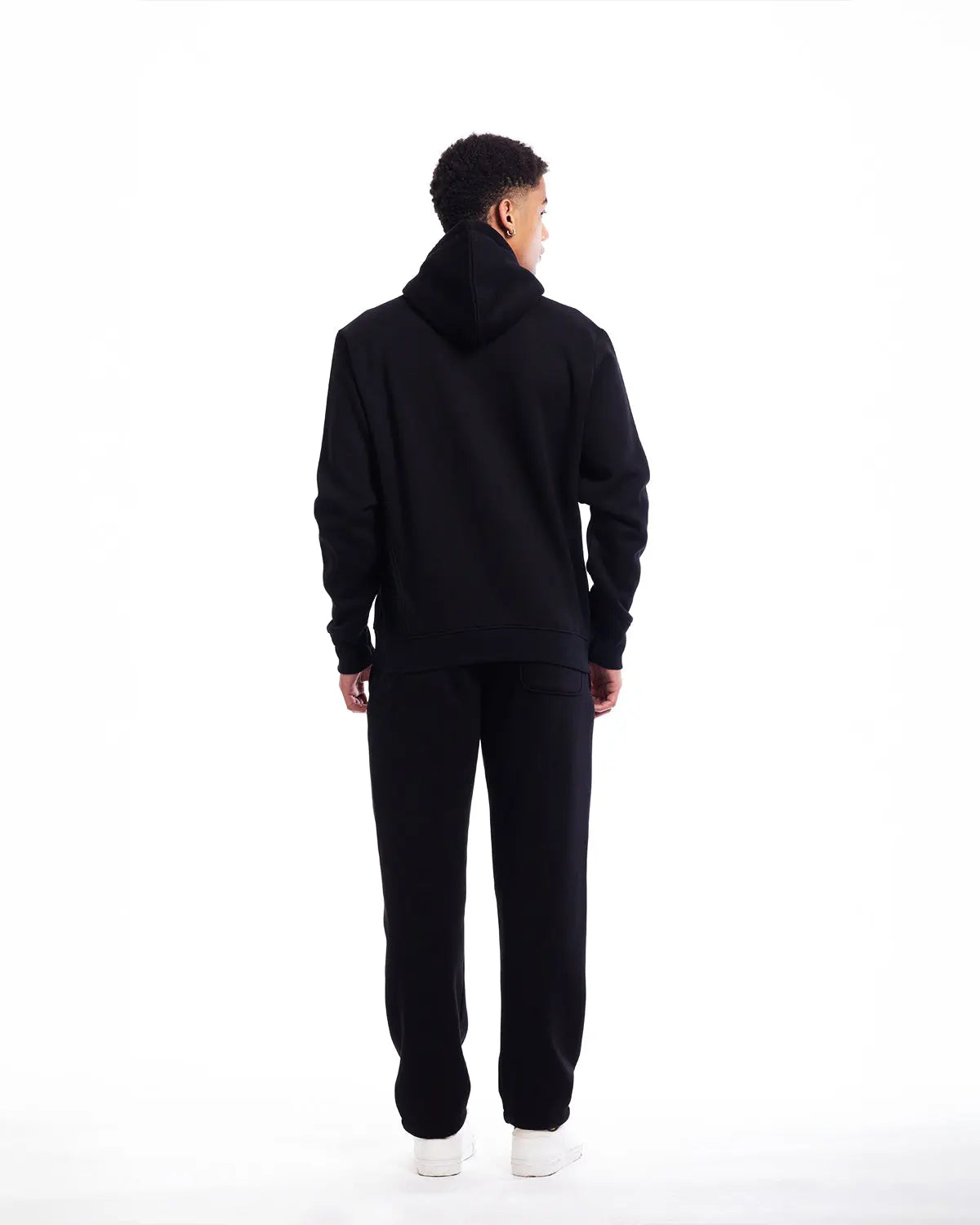 Essence- Unisex Zipper Jacket in Black - IZGGI
