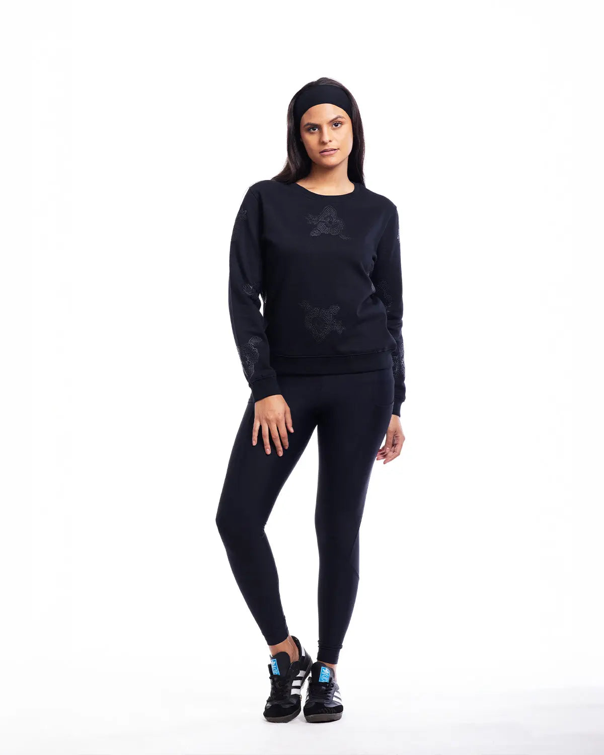 Eclipsed Garden - Unisex Crew Neck Sweatshirt - IZGGI