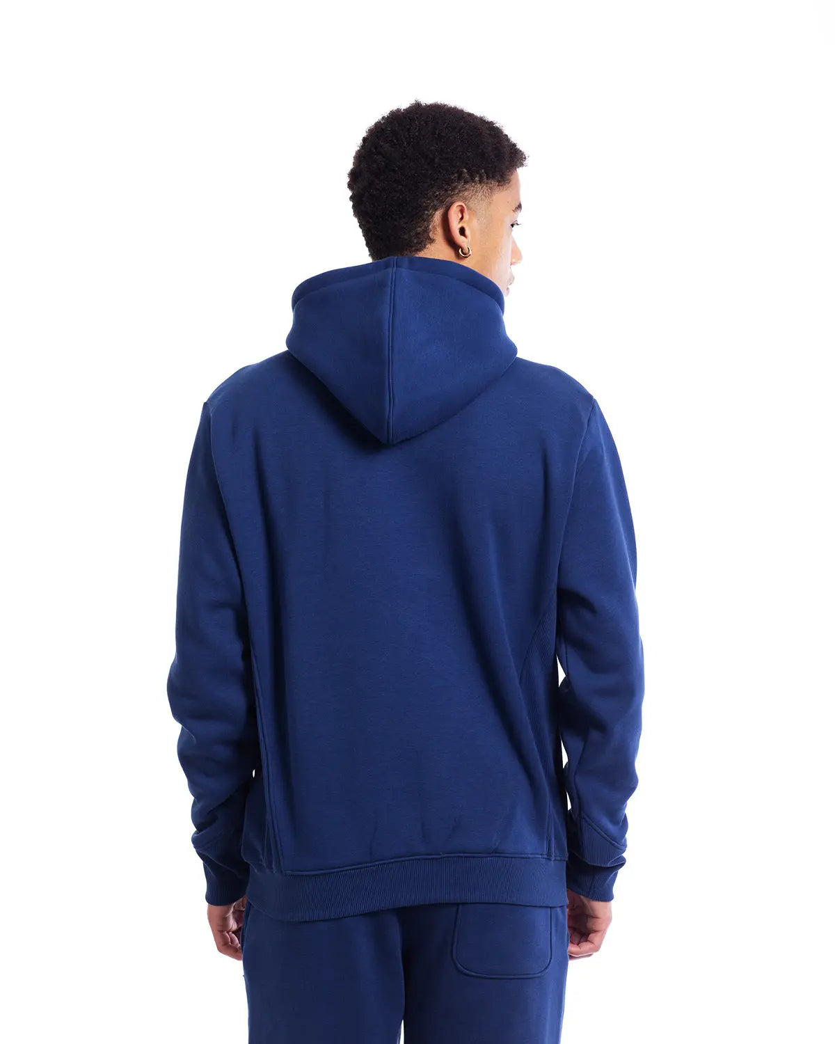 Essence- Unisex Zipper Jacket in Midnight - IZGGI