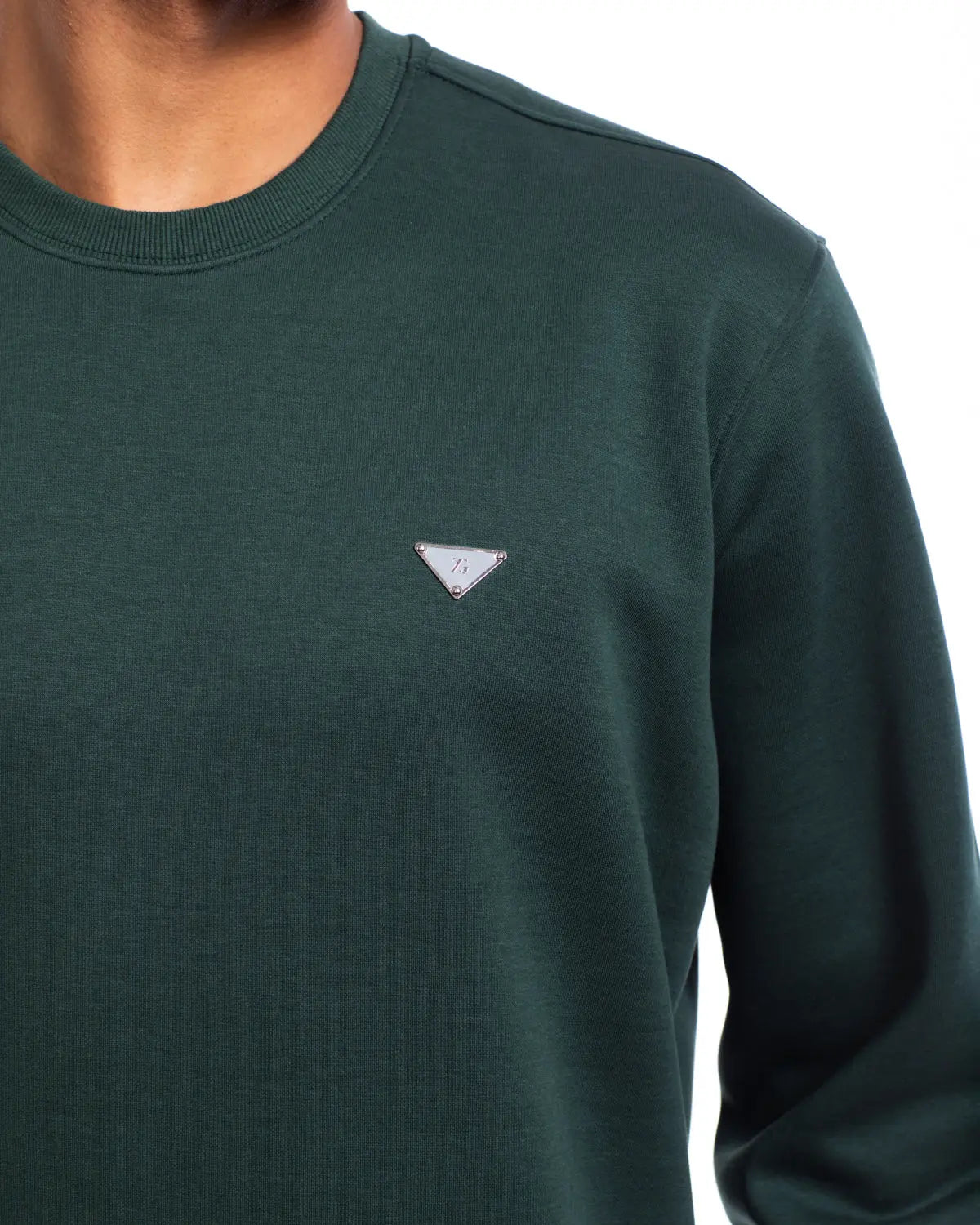 Essence - Men's Crew Neck Sweatshirt in Forest - IZGGI