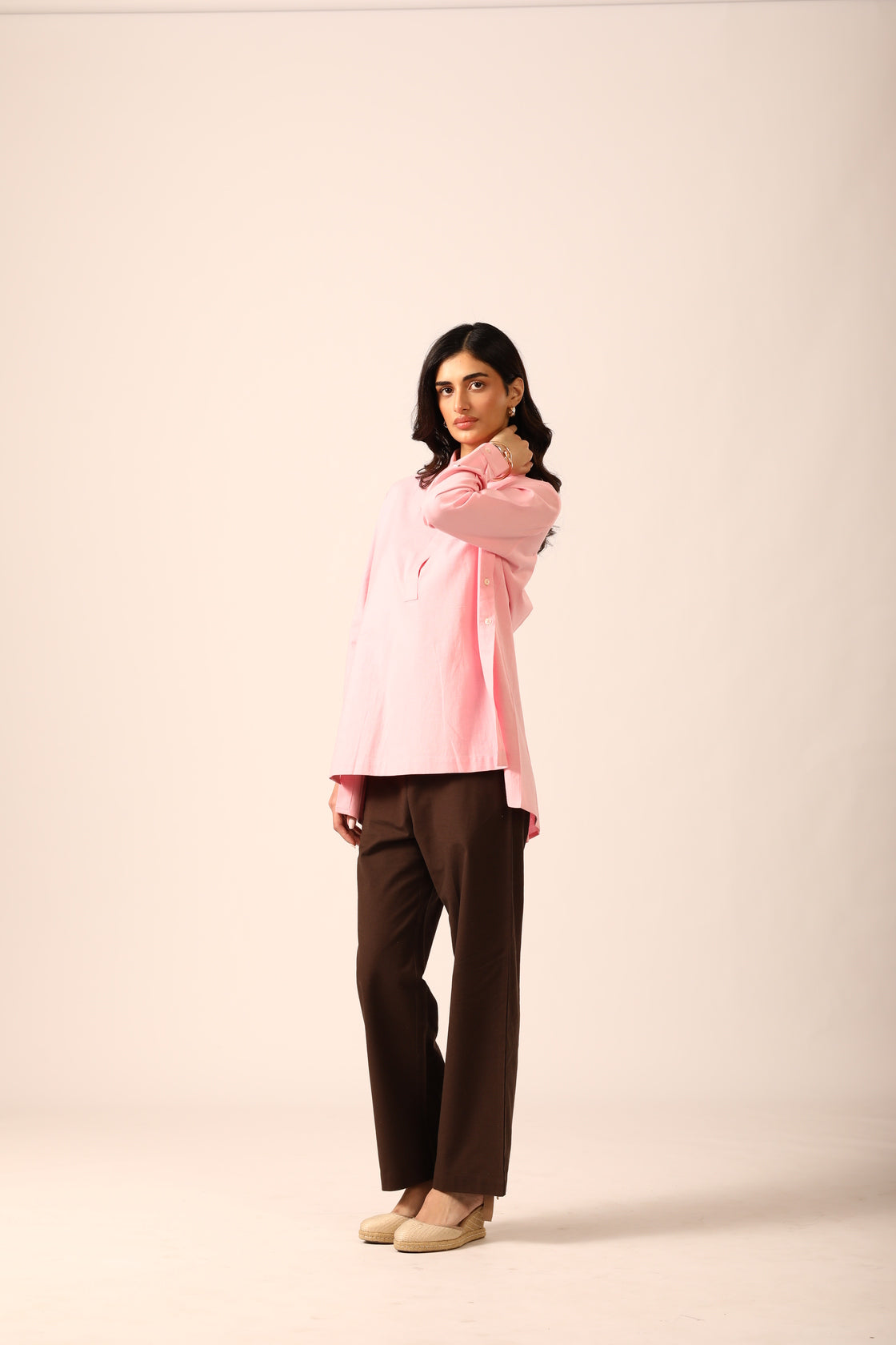 Sol Non-linear Shirt - Blush