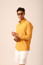 Linen Shirt in Mango