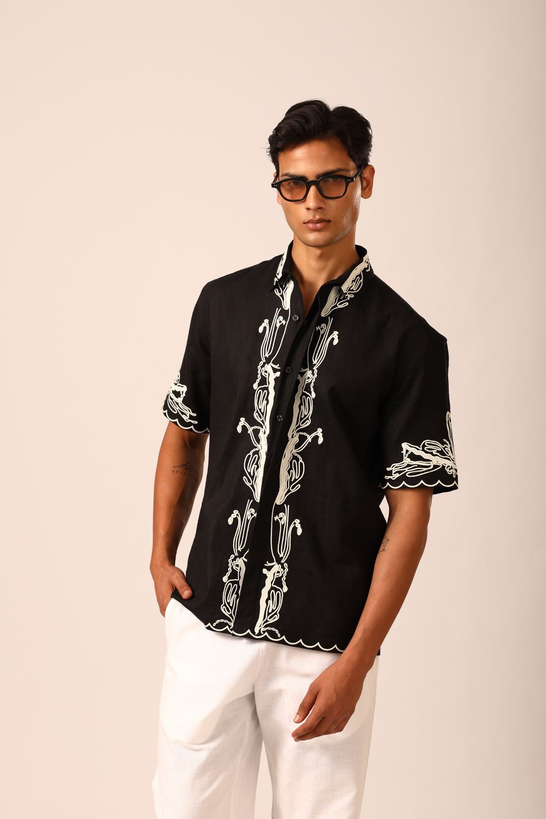 Luca Embroidery Shirt