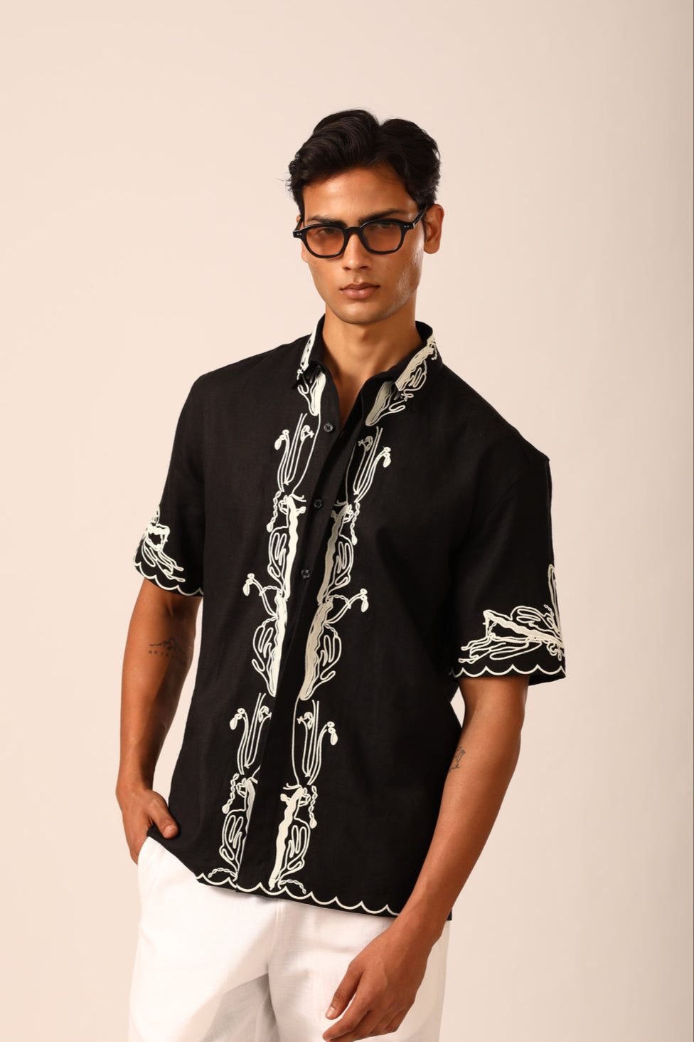 Luca Embroidery Shirt