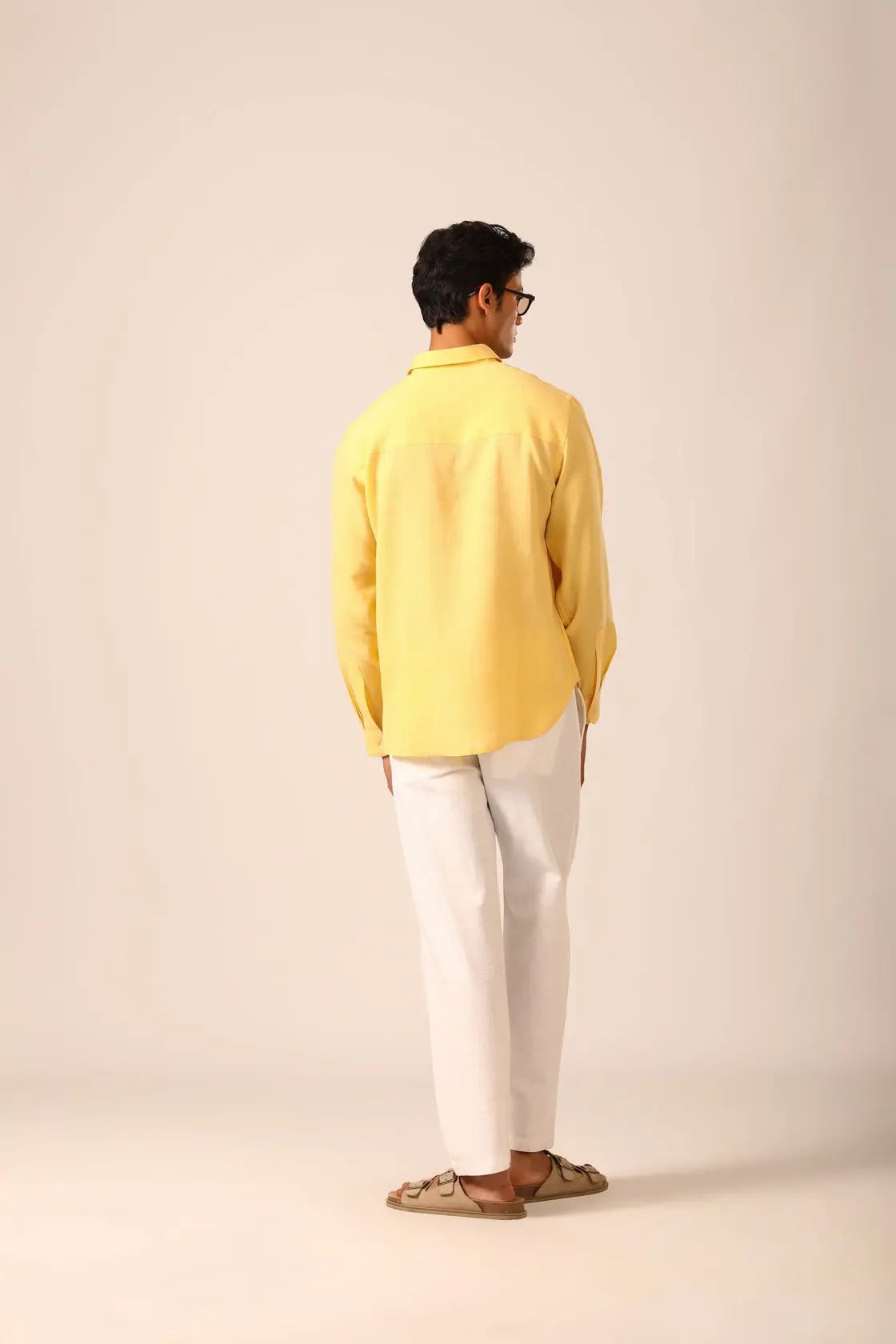 Linen Shirt in Sunshine - IZGGI