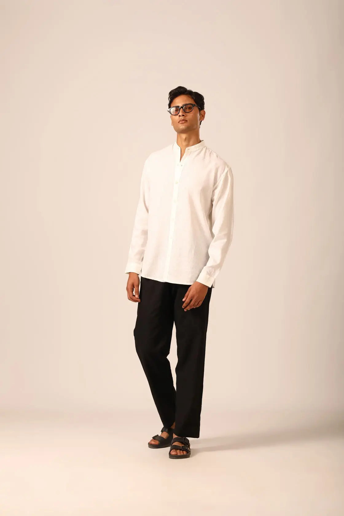 Linen Shirt in Bone - IZGGI