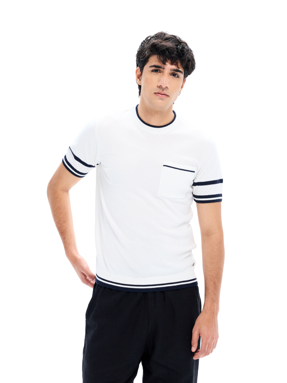 White Harbour Knit Tee