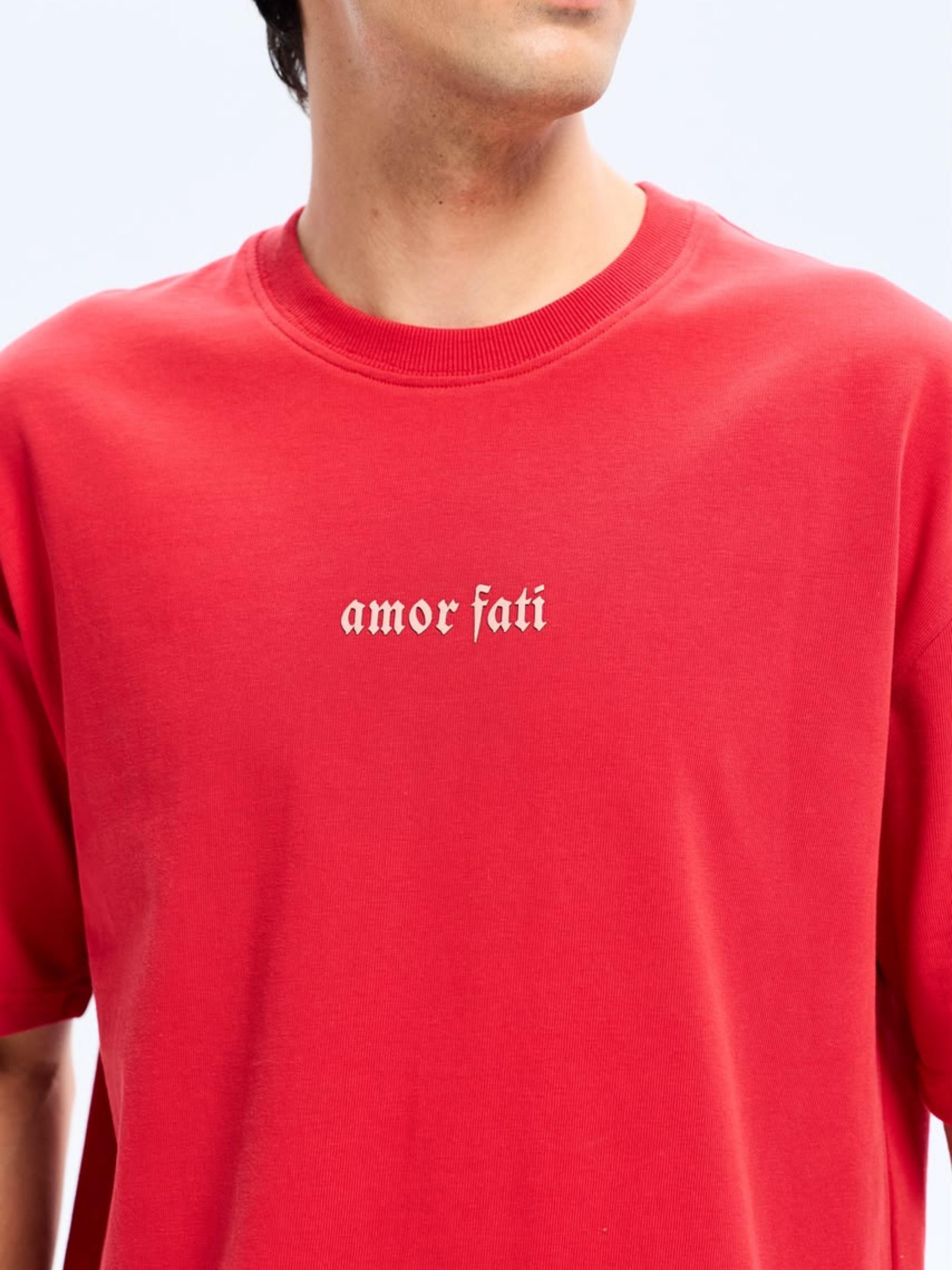 Red Cotton Love Covers All My Sin Tee