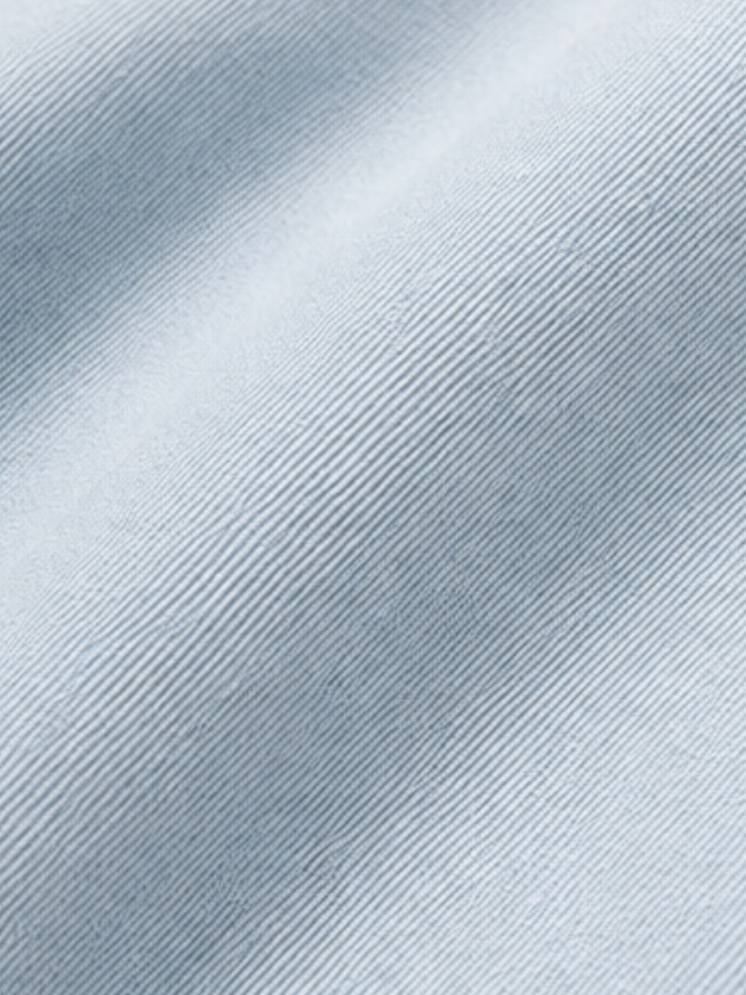 Ice Blue Cotton Slub Trousers